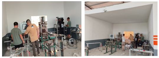 高温下的拼搏与坚守  — 幻影体育平台人在中洲集团平盛烟花厂项目奋战纪实